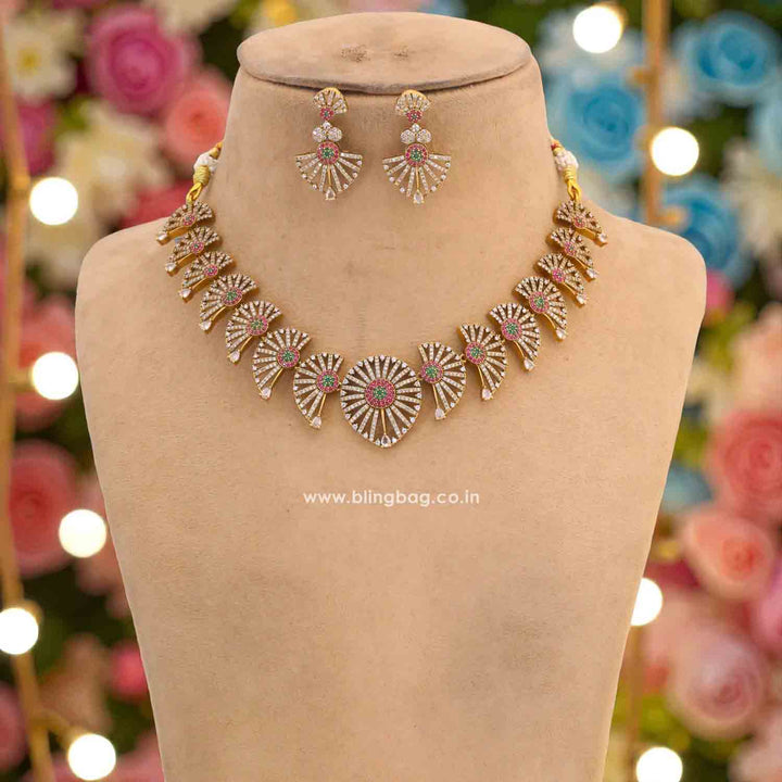 Multicolor Keya Antique Jewellery Set - New Arrival