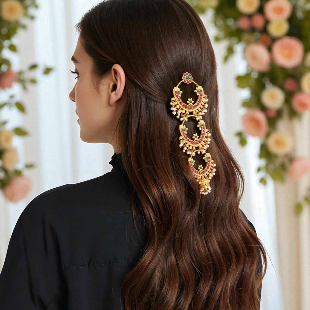 Multicolor Krishaya Hair Chooti