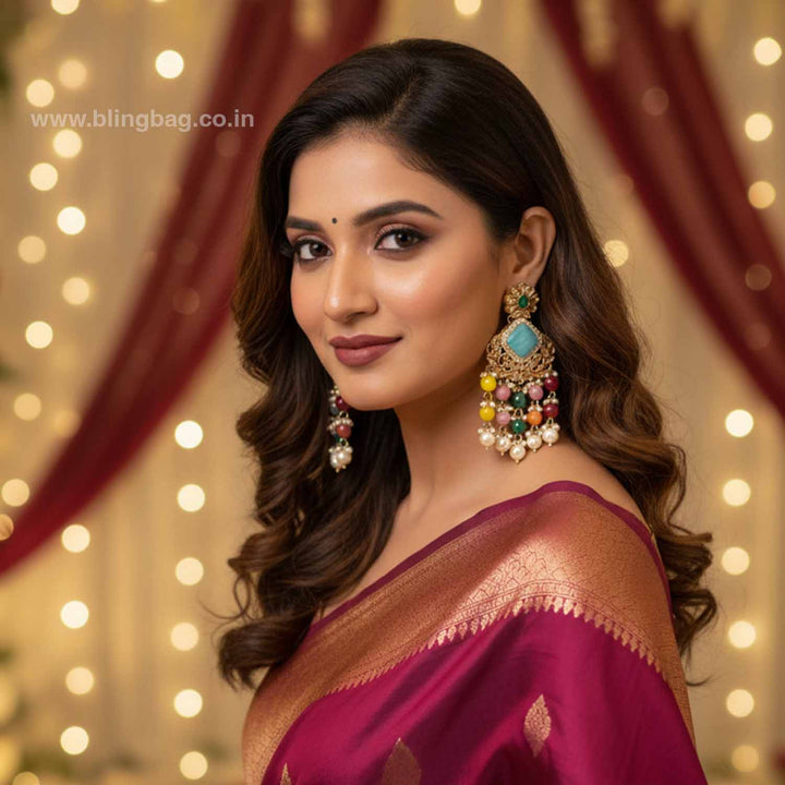 Multicolor Kriti Chandbalis