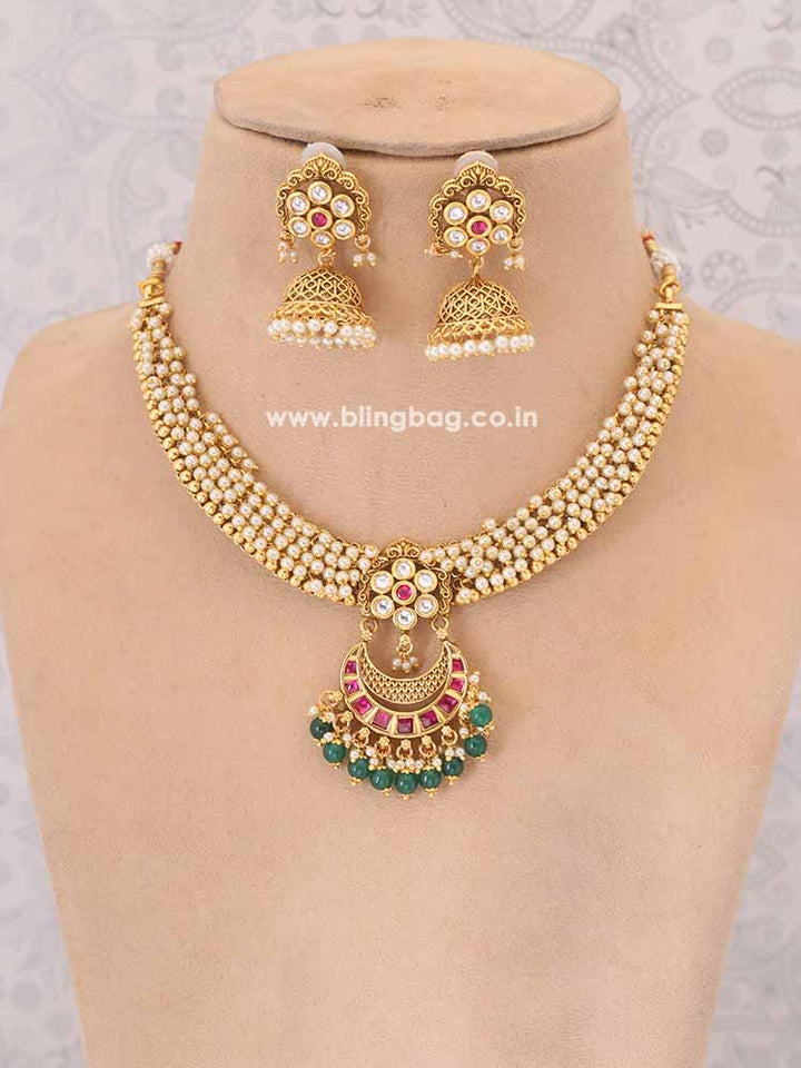 Multicolor Lasaki Jewellery Set