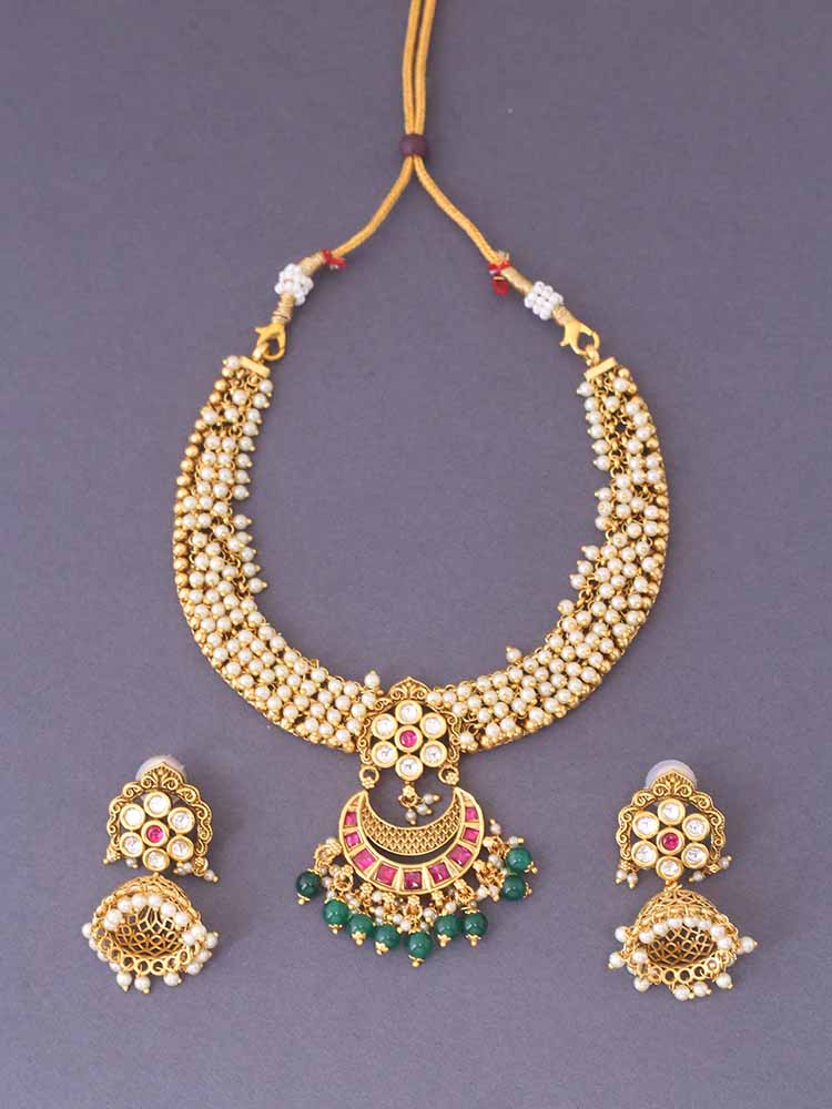 Multicolor Lasaki Jewellery Set