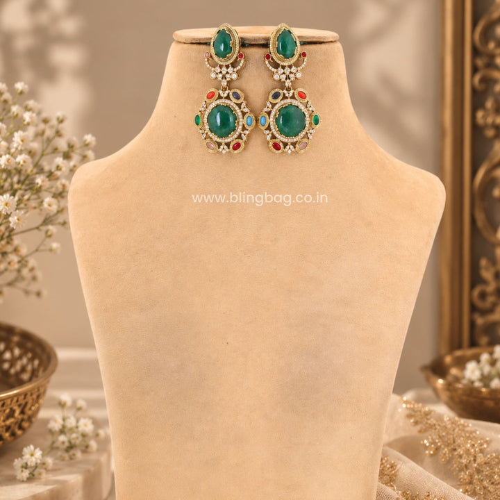 Multicolor Lia Victorian Jewellery Set - New Arrival