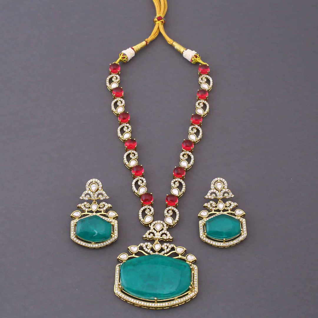 Multicolor Liliana  Victorian Jewellery Set - New Arrival
