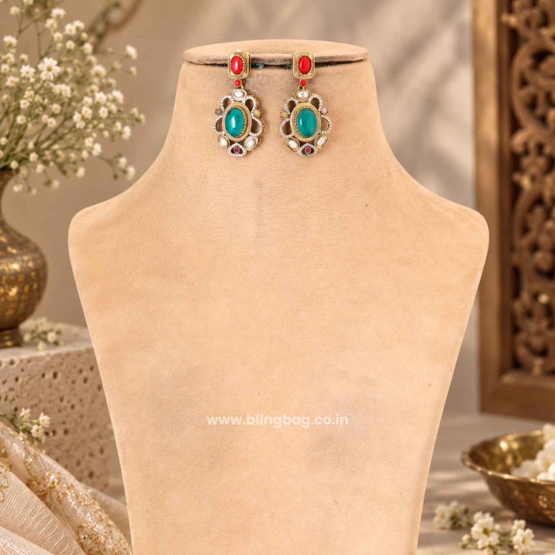 Multicolor Lisa Victorian Jewellery Set - New Arrival