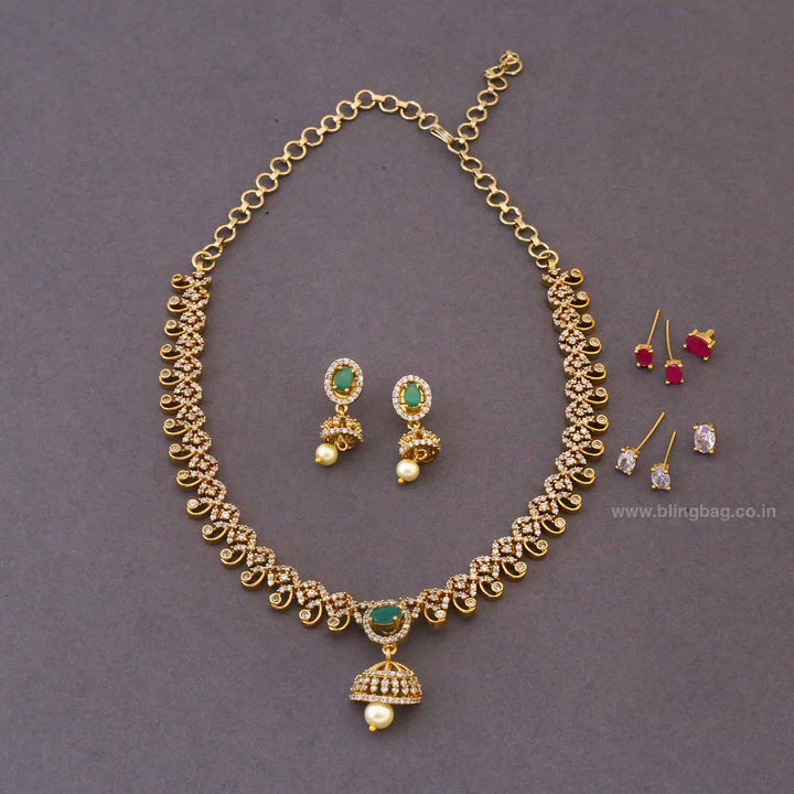 Multicolor Lumina Victorian Jewellery Set - New Arrival