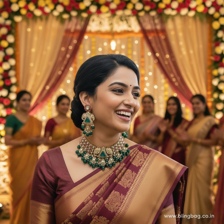 Multicolor Macon Victorian Jewellery Set - New Arrival