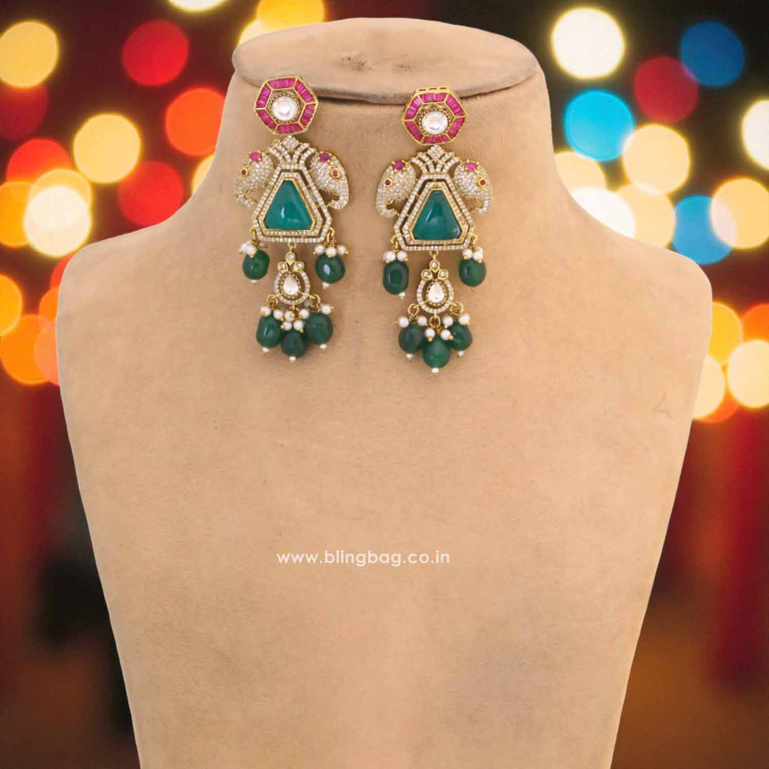 Multicolor Macon Victorian Jewellery Set - New Arrival