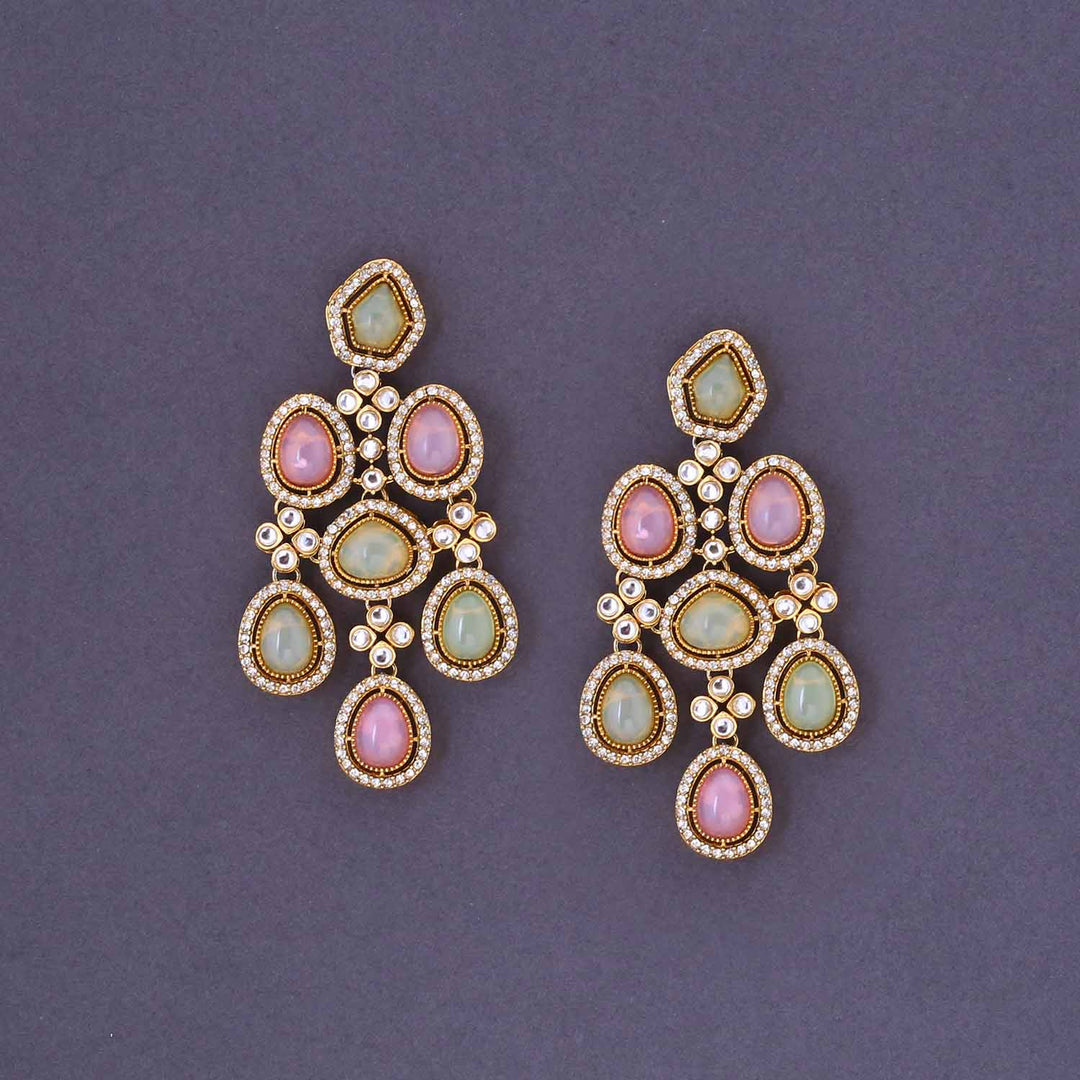 Multicolor Madhura Semi-Bridal Jewellery Set