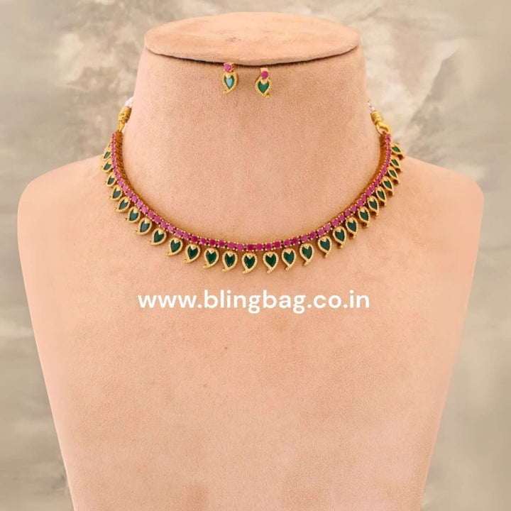 Multicolor Mahakala Antique Jewellery Set - New Arrival