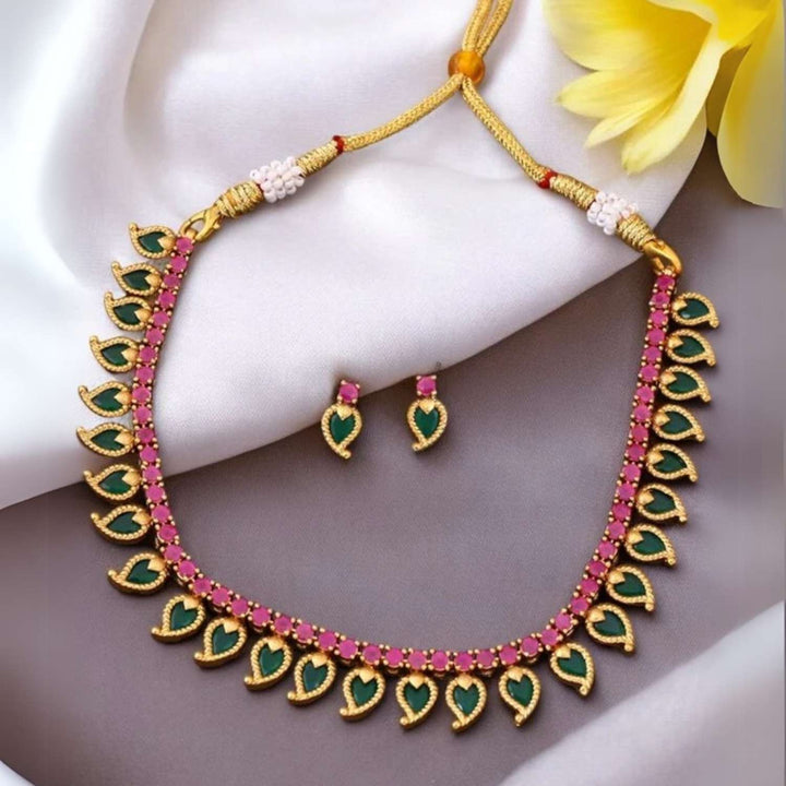 Multicolor Mahakala Antique Jewellery Set - New Arrival