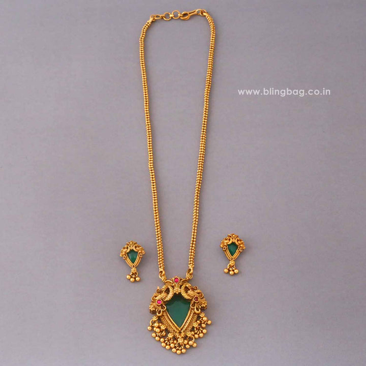 Multicolor Mallika Antique Jewellery Set- New Arrival