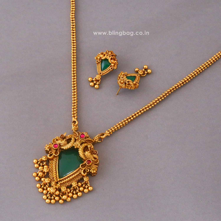 Multicolor Mallika Antique Jewellery Set- New Arrival