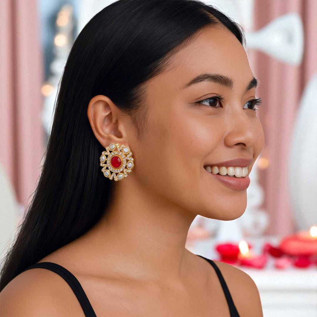 Multicolor Manjari Color Changeable Studs