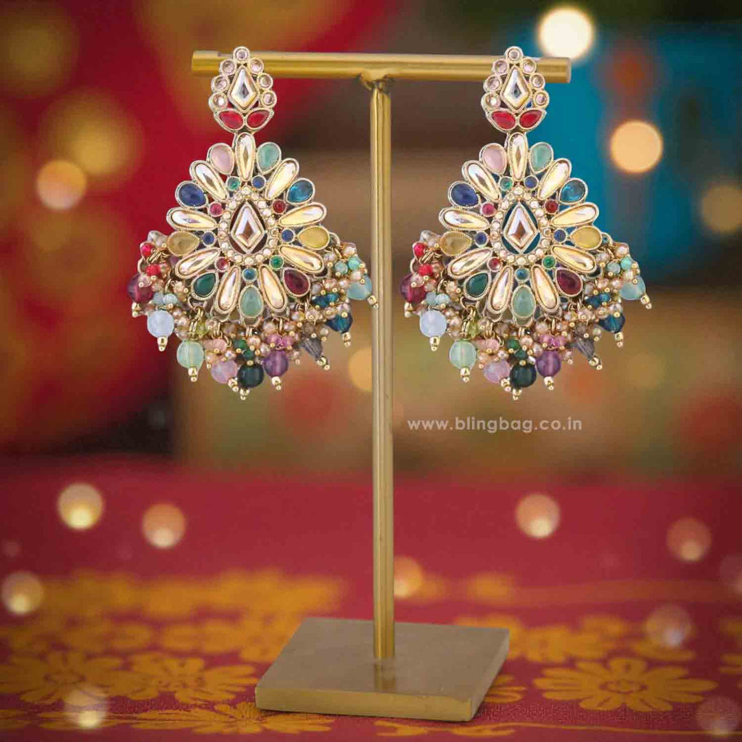 Multicolor Mantasha Danglers