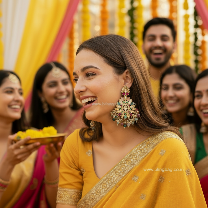 Multicolor Mantasha Danglers