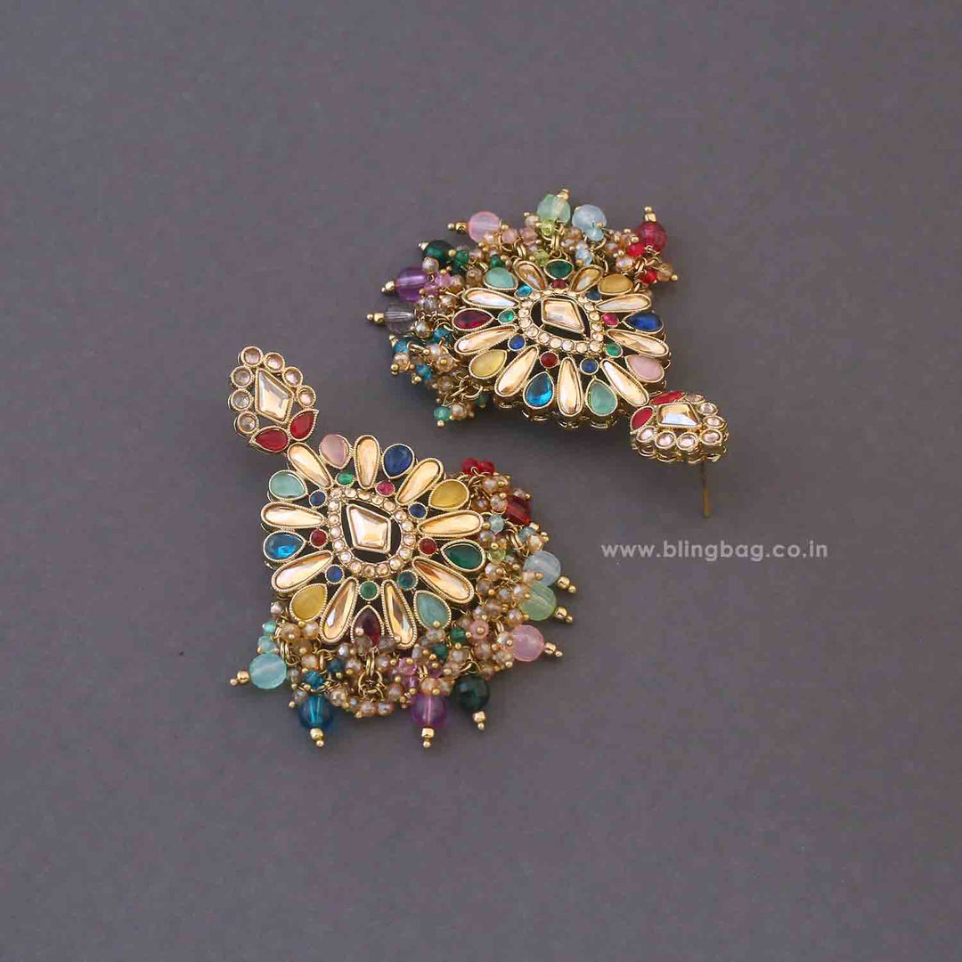 Multicolor Mantasha Danglers