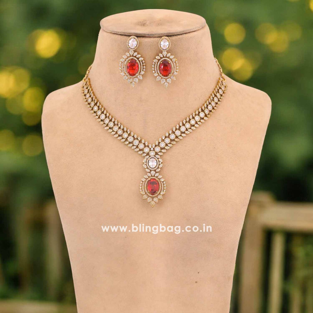 Multicolor Marine Victorian Jewellery Set - New Arrival