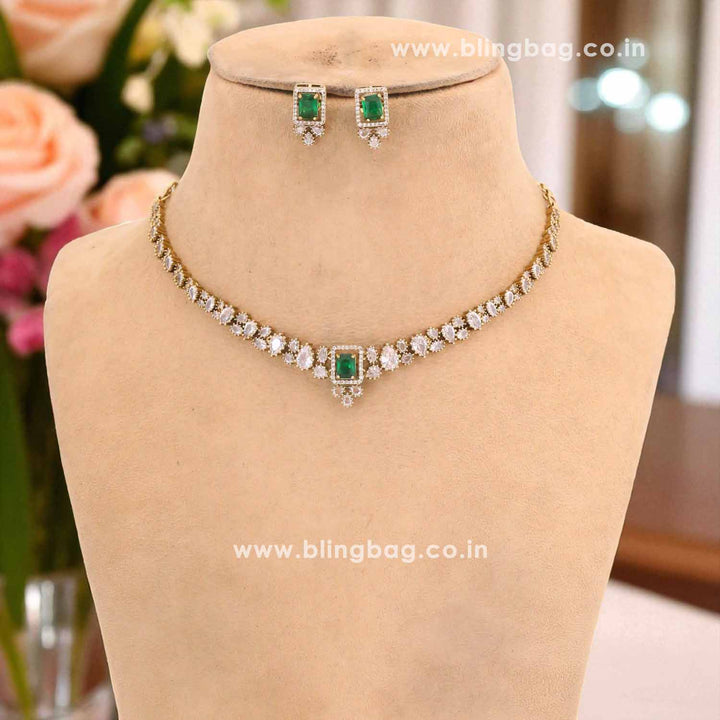 Multicolor Marquise Victorian Jewellery Set - New Arrival