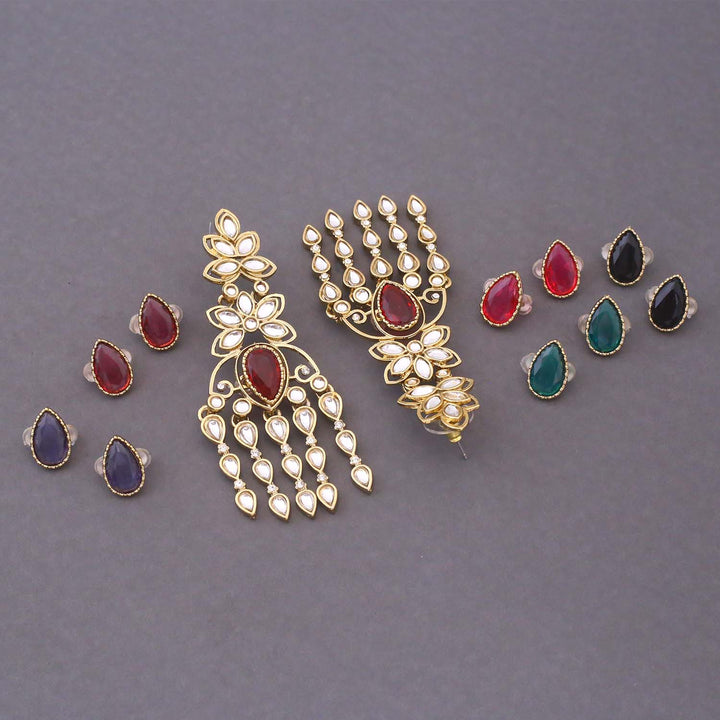 Multicolor Maryana Color Changeable Danglers