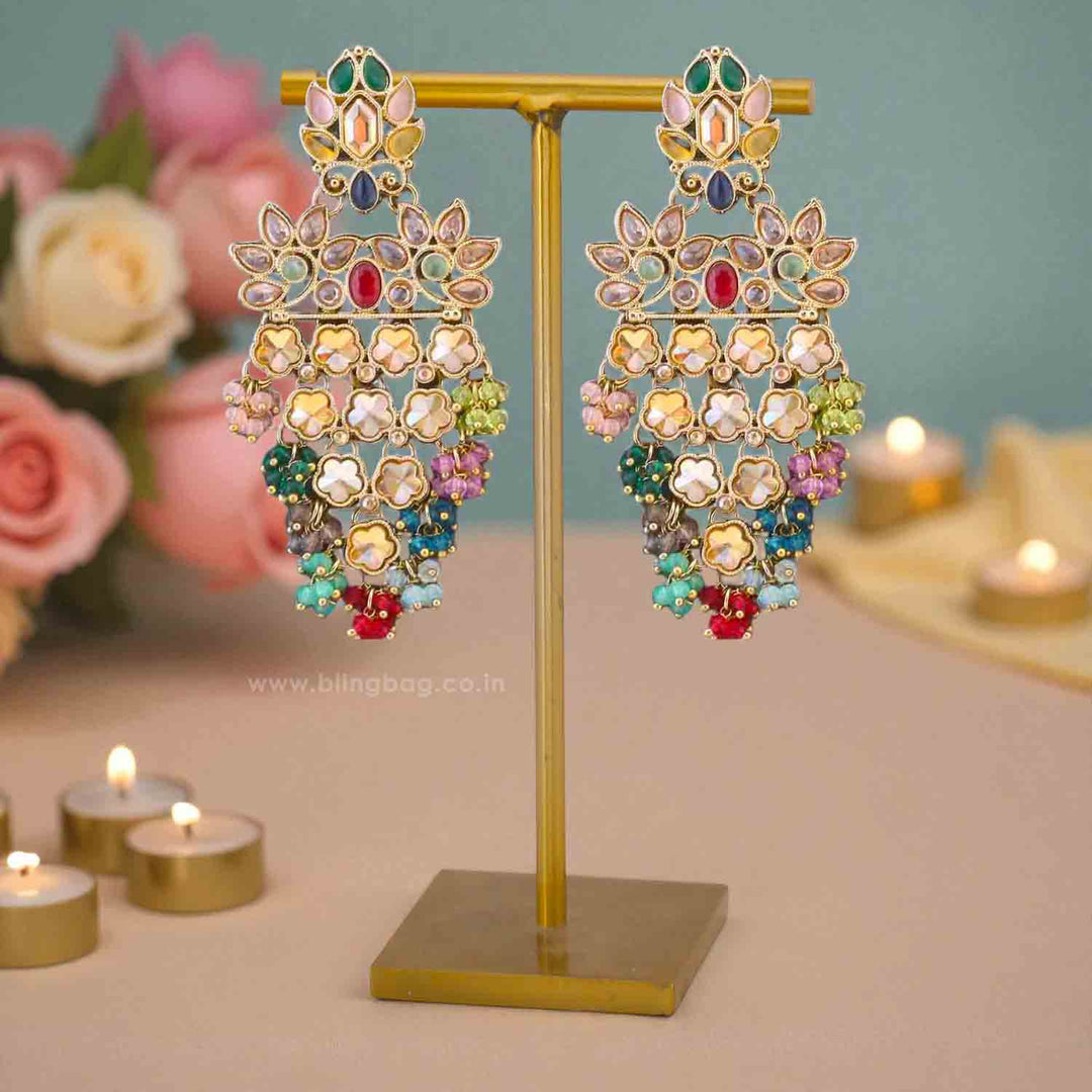 Multicolor Mauli Danglers