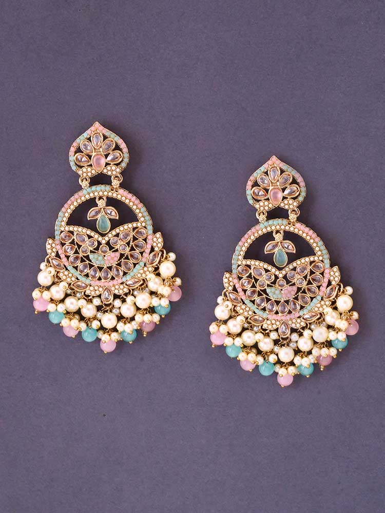 Multicolor Meenal Chandbalis