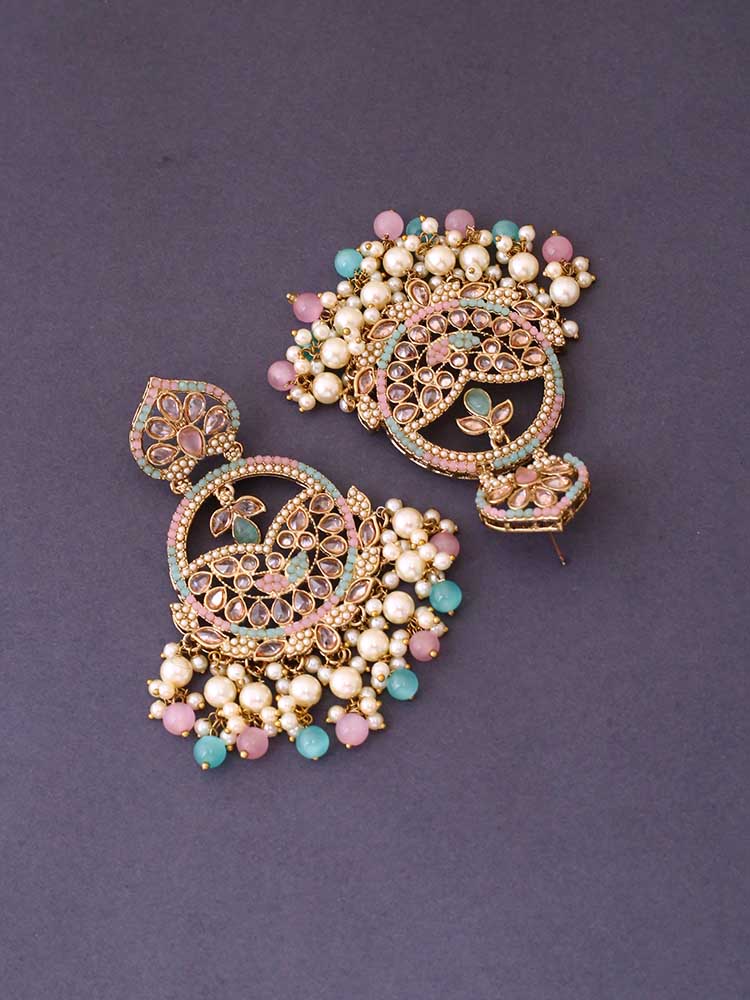 Multicolor Meenal Chandbalis