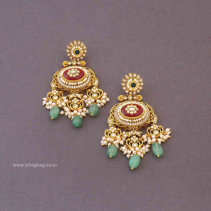 Multicolor Mehra Bridal Jewellery Set