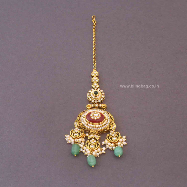 Multicolor Mehra Bridal Jewellery Set