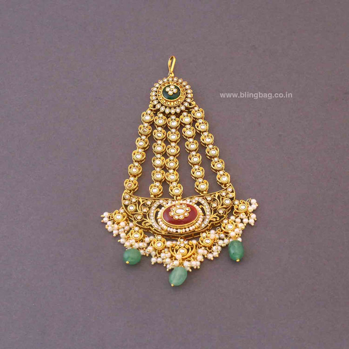 Multicolor Mehra Bridal Jewellery Set