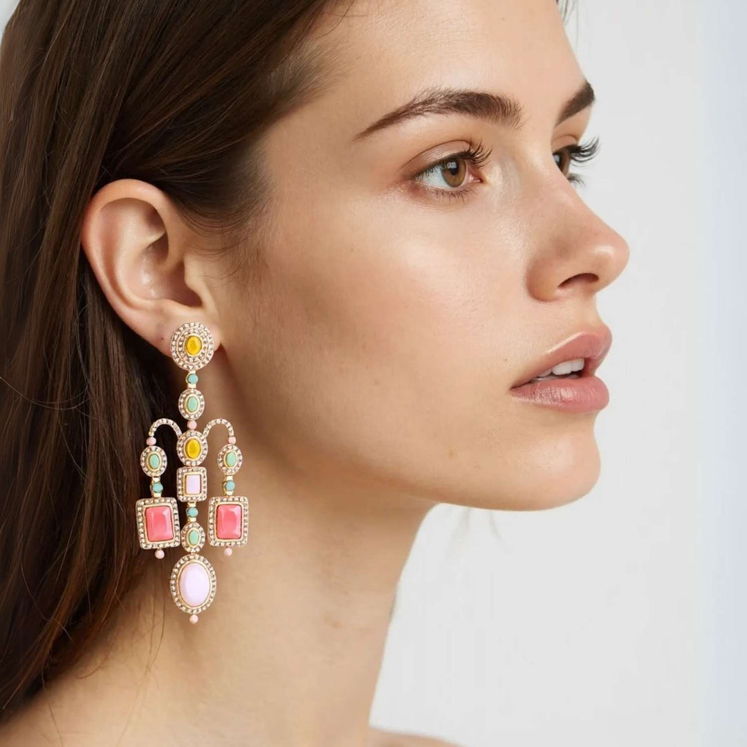 Multicolor Melina Danglers