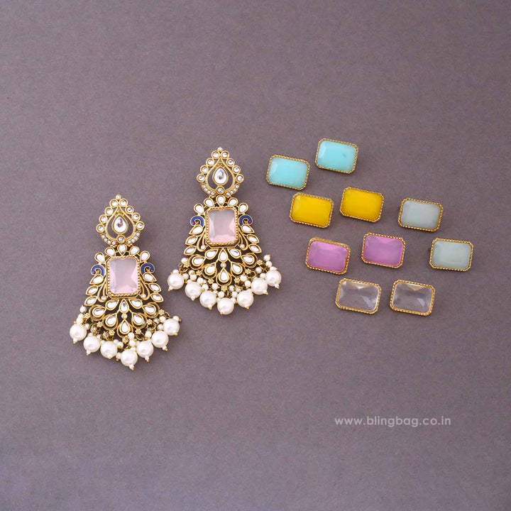 Multicolor Mia Color Changeable Danglers