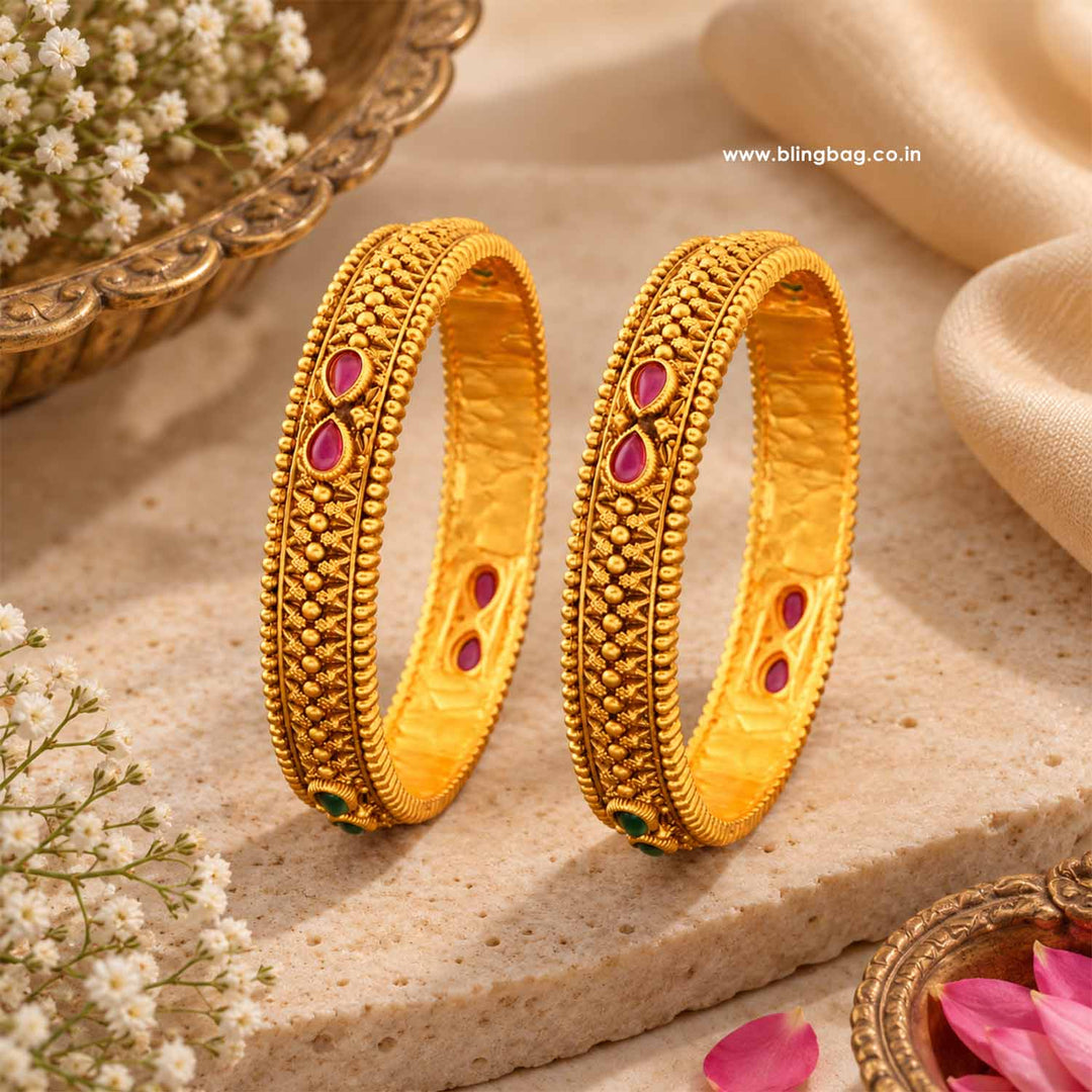 Multicolor Minal Bangles