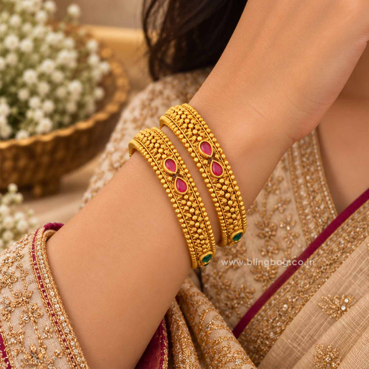 Multicolor Minal Bangles