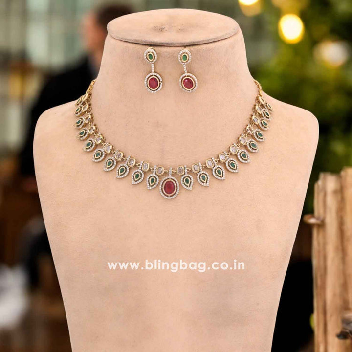 Multicolor Mirelle Victorian Jewellery Set - New Arrival