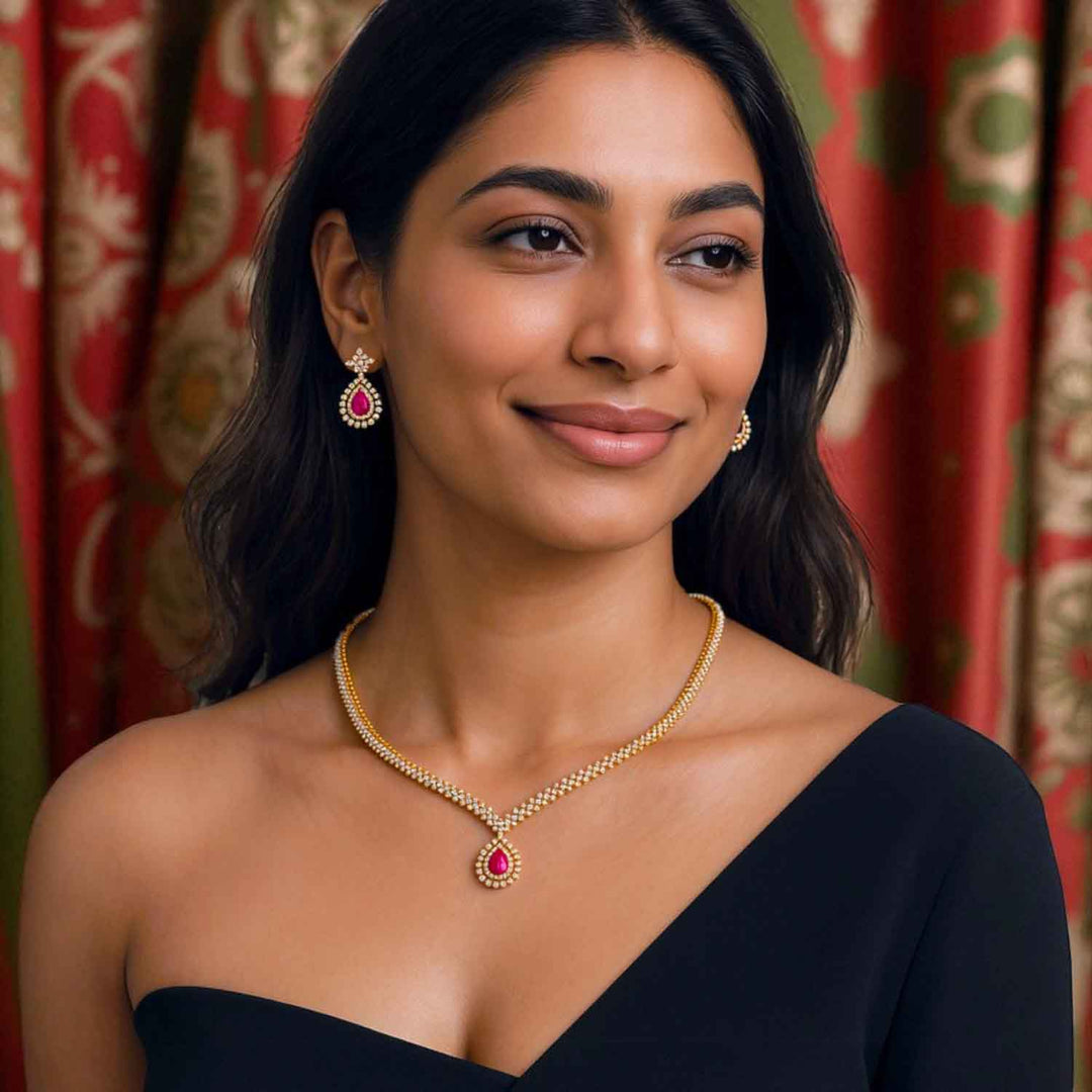 Multicolor Morwenna Antique Jewellery Set - New Arrival