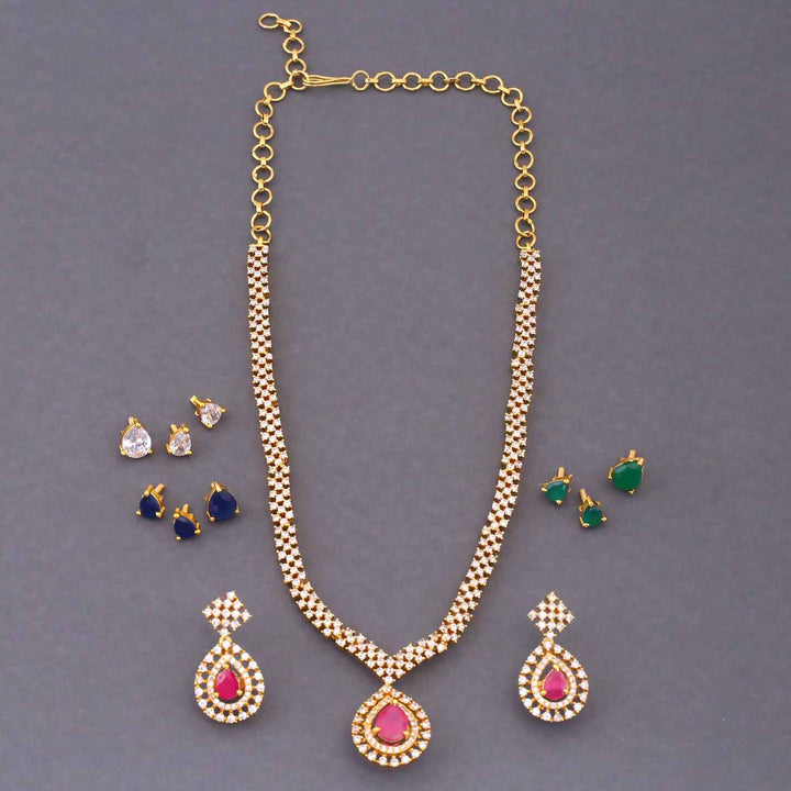 Multicolor Morwenna Antique Jewellery Set - New Arrival