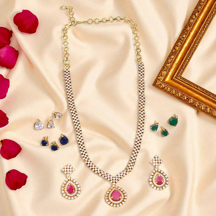 Multicolor Morwenna Antique Jewellery Set - New Arrival