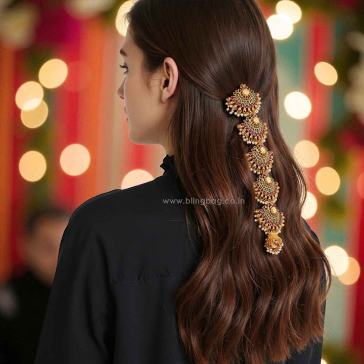 Multicolor Mrittika Hair Chooti