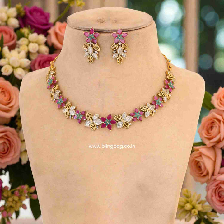 Multicolor Municca Victorian Jewellery Set - New Arrival