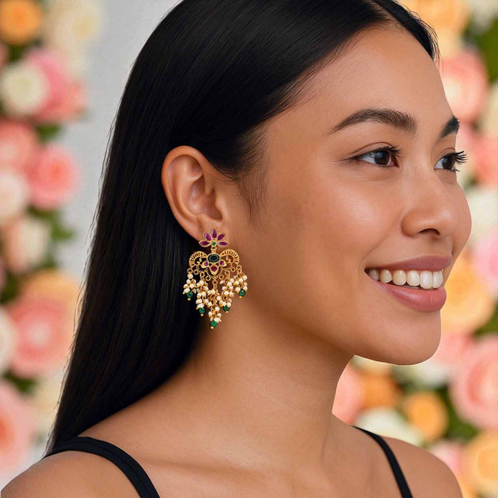 Multicolor Narayani Danglers