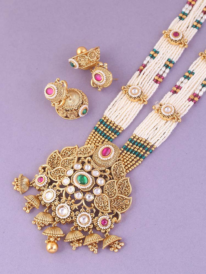 Multicolor Nathan Rajwadi Set