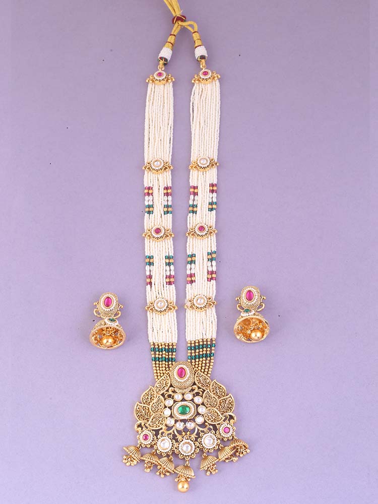 Multicolor Nathan Rajwadi Set