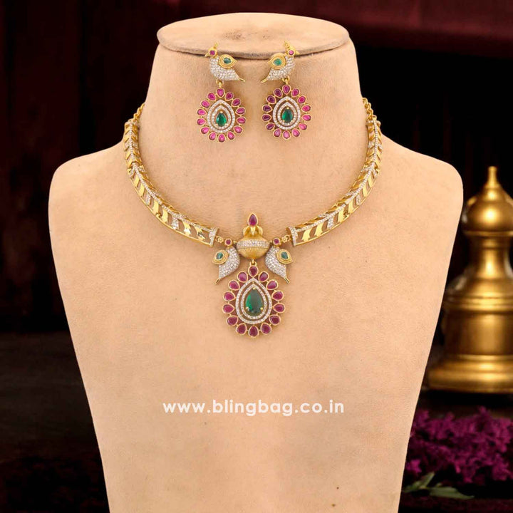 Multicolor Nille Hasli Victorian Jewellery Set - New Arrival