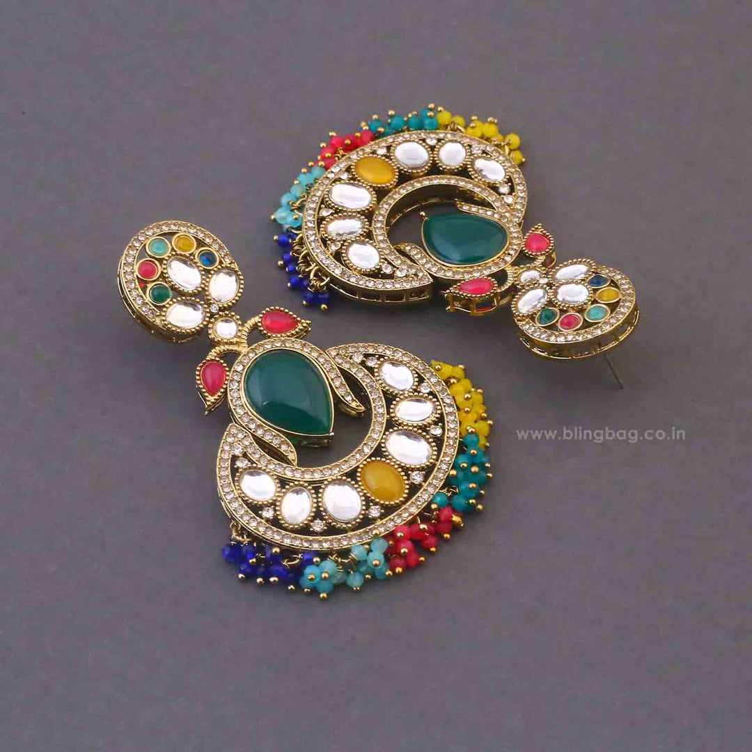 Multicolor Nilofer Chaandbalis