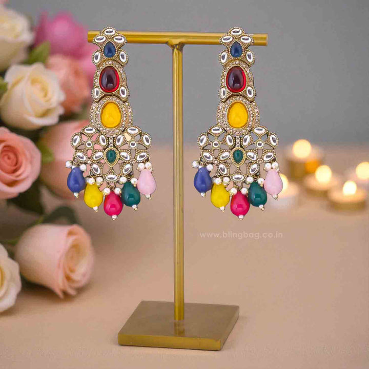 Multicolor Nira Danglers