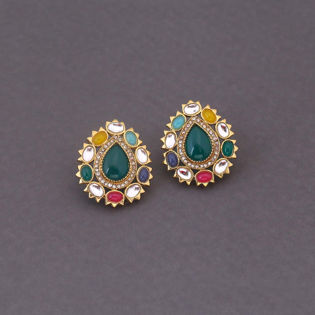 Multicolor Nishuja Studs