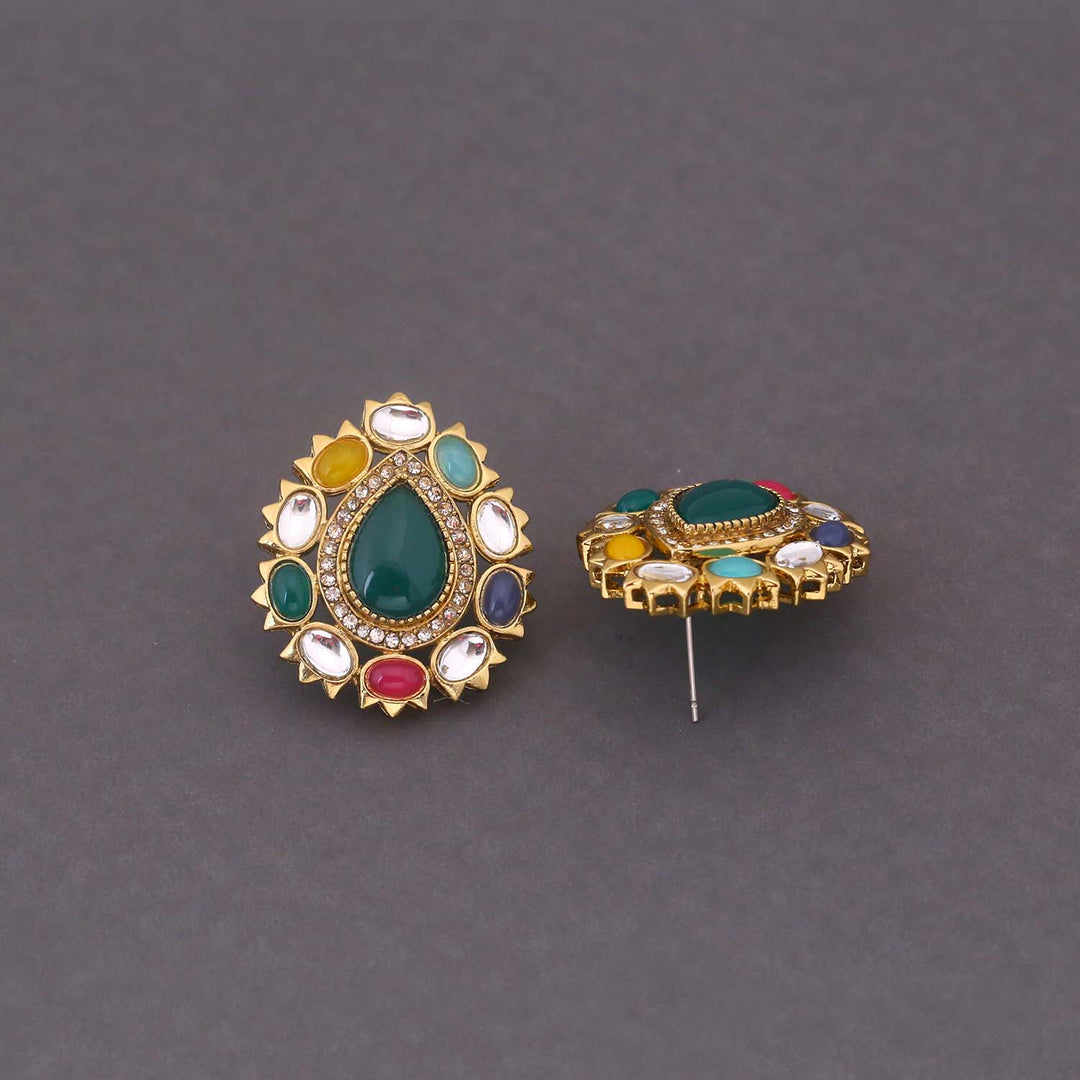 Multicolor Nishuja Studs