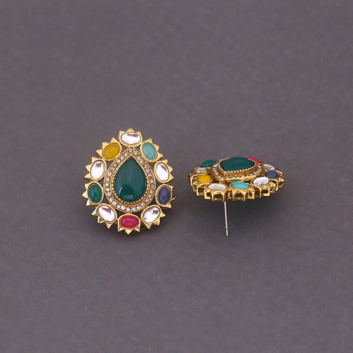 Multicolor Nishuja Studs