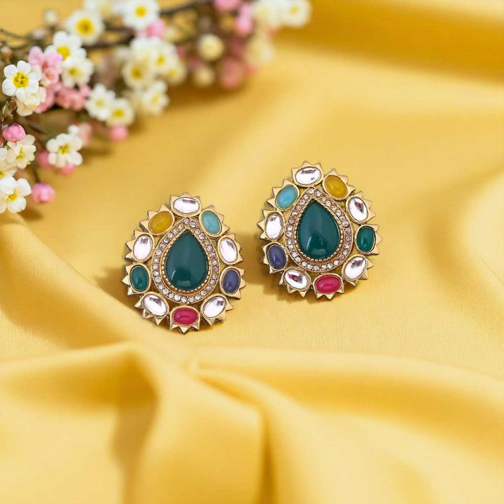 Multicolor Nishuja Studs