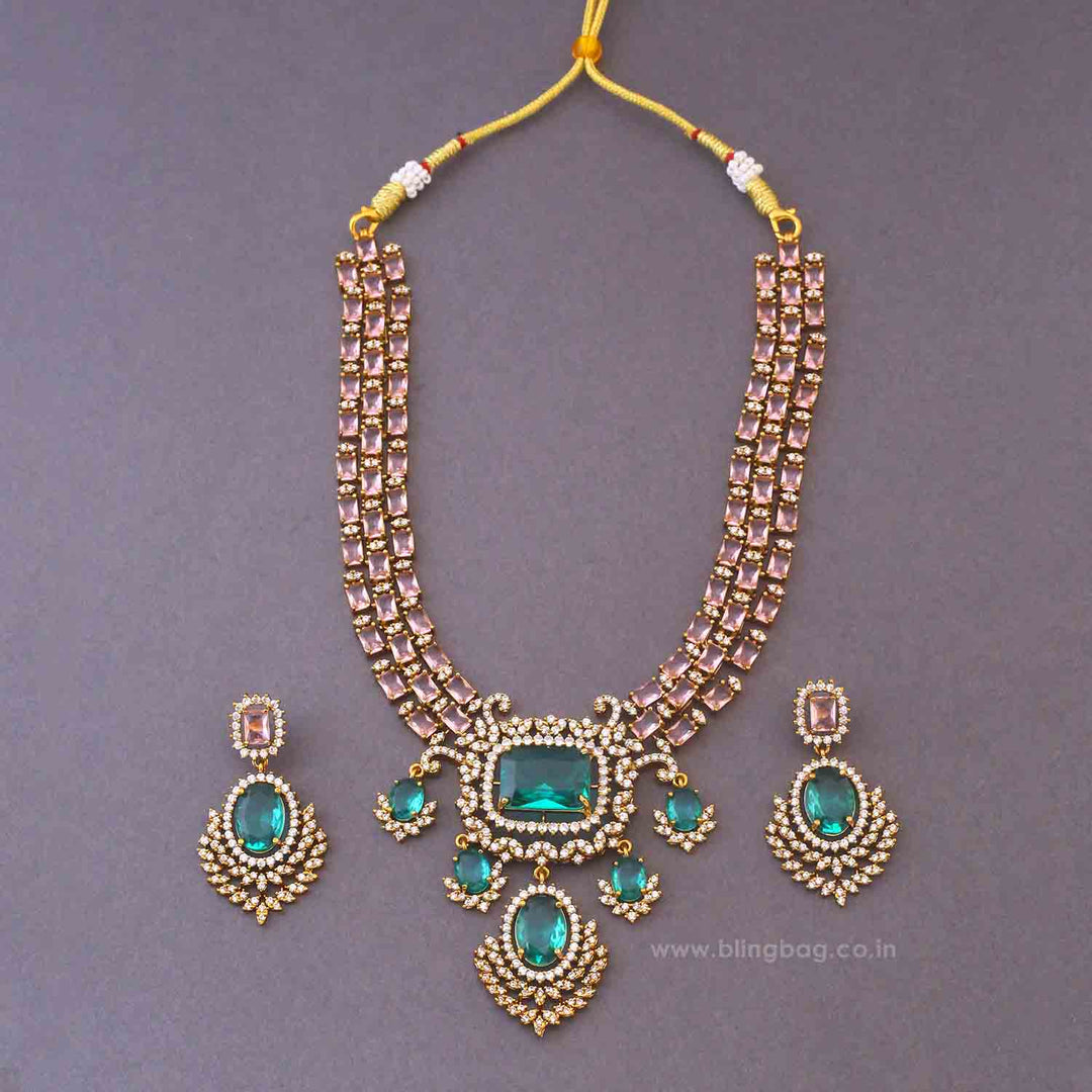 Multicolor Noella Victorian Jewellery Set - New Arrival